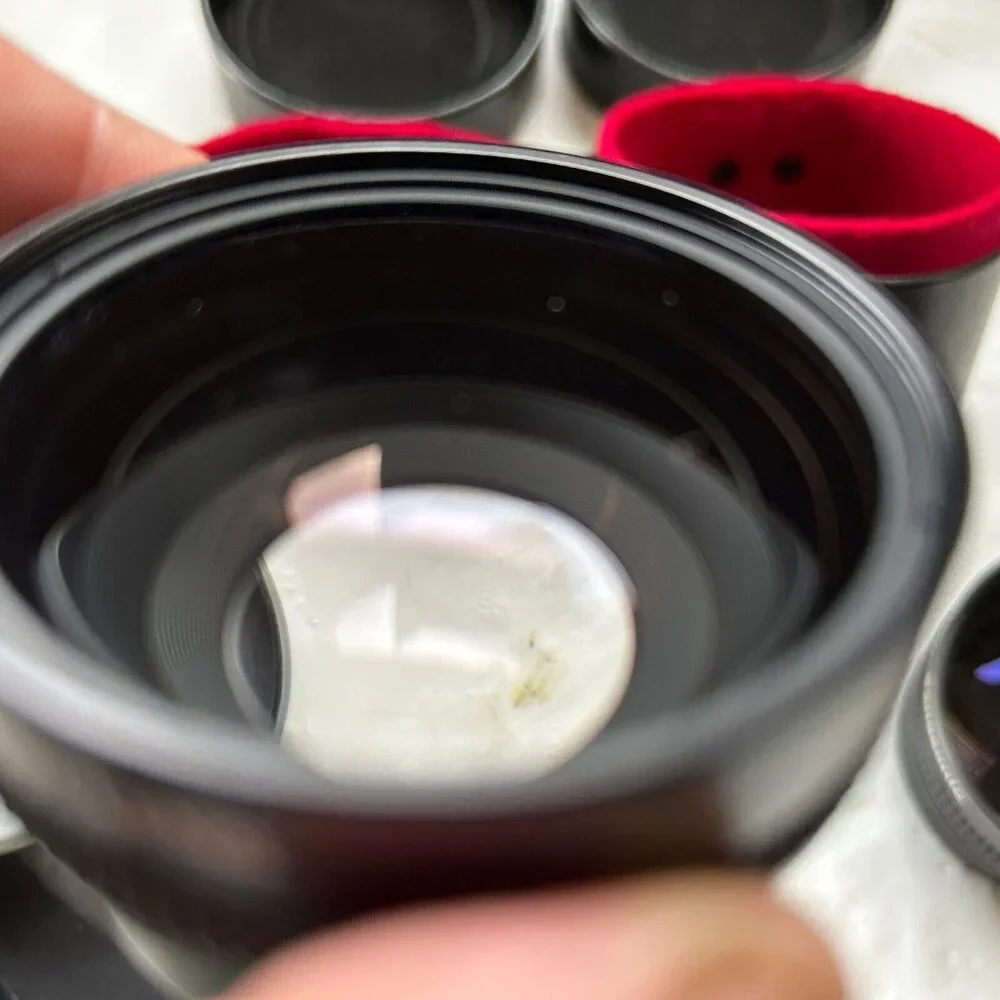 2 Panasonic camera lenses Wide Conversion Lens and Tele conversion lens